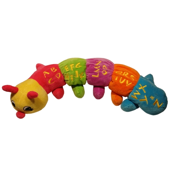 DAN DEE Musical Alphabet Caterpillar 28" Plush VIDEO Singing Collector's Choice - Picture 3 of 16